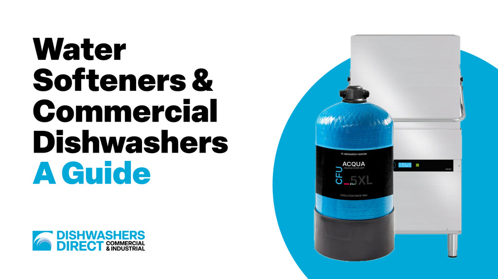 Should I use a water softener for my commercial dishwasher?