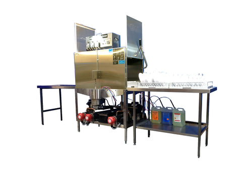 CMA B2 Freshwater Double Passthrough Hood Type Dishwasher 2 x 500 x 500mm Basket