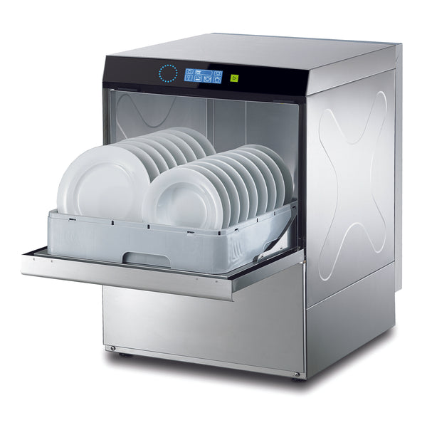 Krupps ELS51E Krupps Undercounter Dishwasher 500mm Basket + Drain Pump + Water Softener