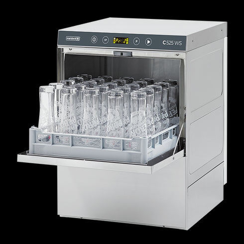 Maidaid C525WSD-GW Undercounter Glasswasher 500mm Basket + Drain Pump