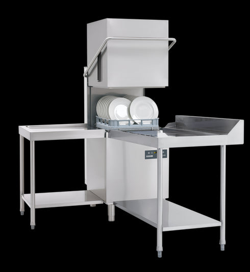 Maidaid C2035WS Passthrough Hood Type Dishwasher 500mm Basket + Drain Pump + Softener