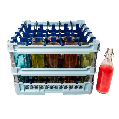 Commercial Warewasher 25 bottles 100 cl Basket.