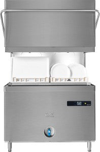 DC OD1450A CP D Double Passthrough Hood Type Dishwasher 2 x 500mm Basket + Drain Pump
