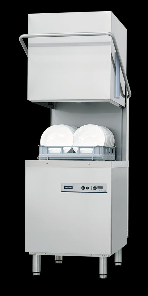 Halcyon Aimka AMH91 Passthrough Hood Type Dishwasher 500mm Basket