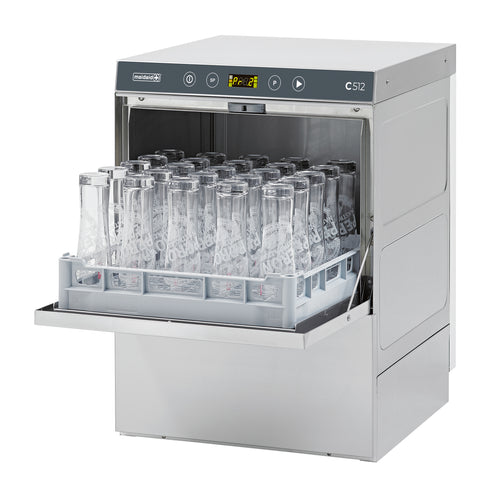 Maidaid C512D-GW Undercounter Glasswasher 500mm Basket + Drain Pump