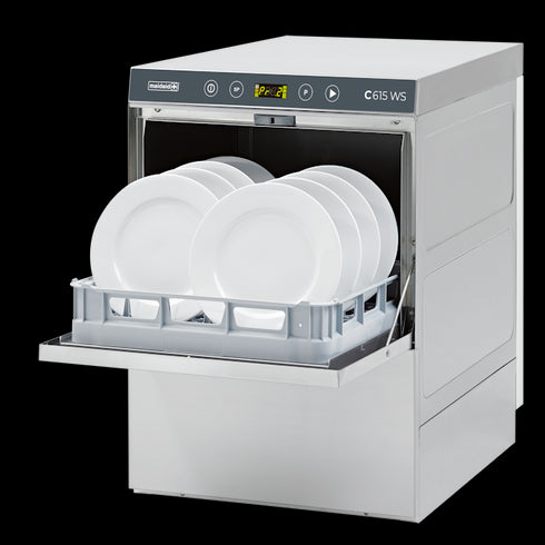Maidaid C615WS Undercounter Tray Washer-Dishwasher 600 x 500mm Basket + Drain Pump + Softener