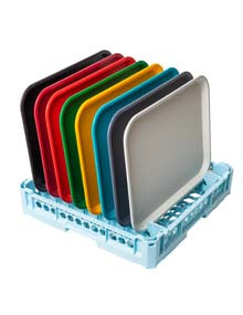Commercial Dishwasher 8 Cafeteria tray Basket.