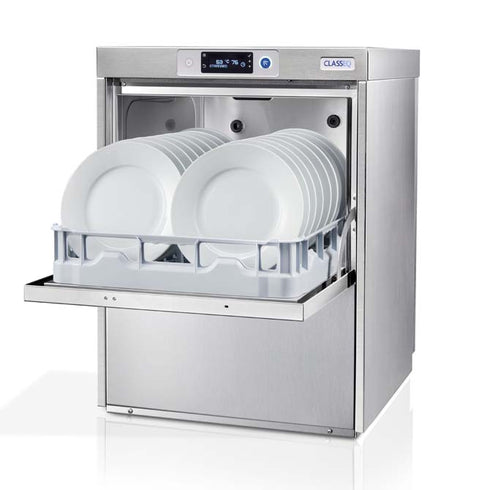 Classeq C500WS Undercounter Dishwasher 500mm Basket + Drain Pump + Water Softener